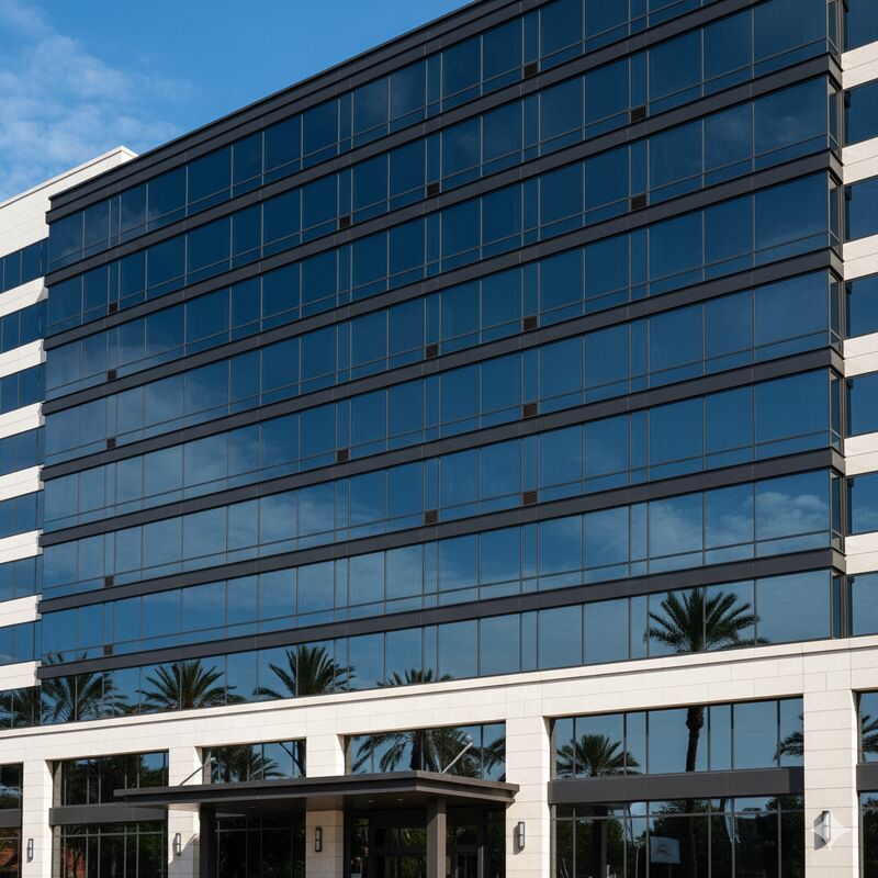 Commercial window tinting services